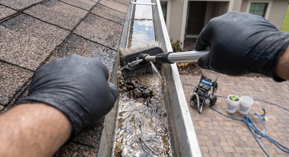 Gutter Cleaning & Brightening